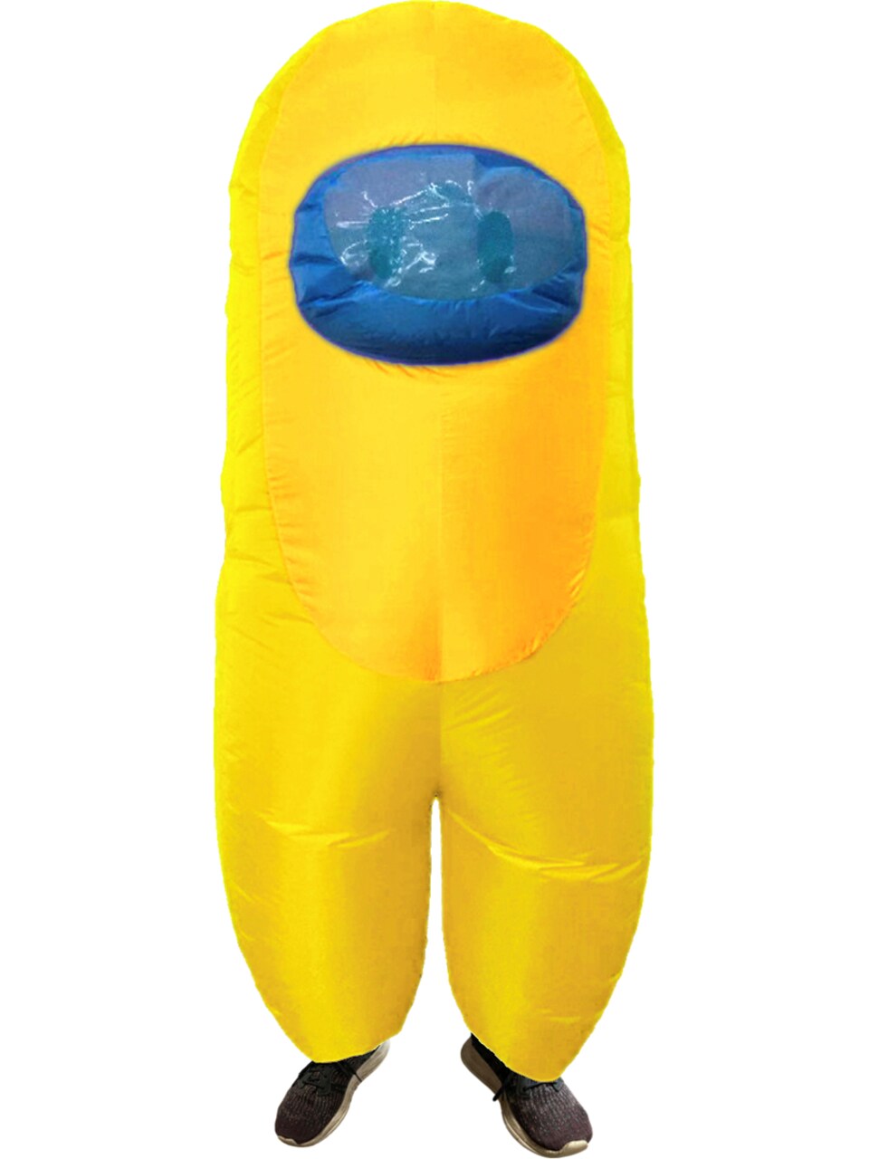 Child&#x27;s Amongst Us Yellow Imposter Sus Crewmate Killer Inflatable